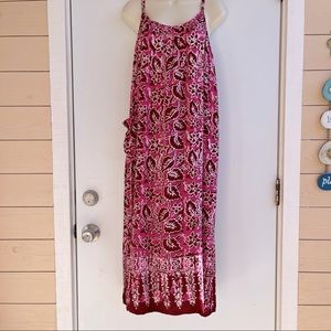 Vintage Batik Print Sun Dress